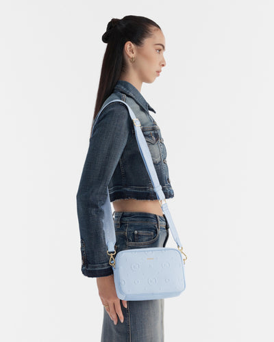 Flashback Neoprene Crossbody Bag - Chalk Blue