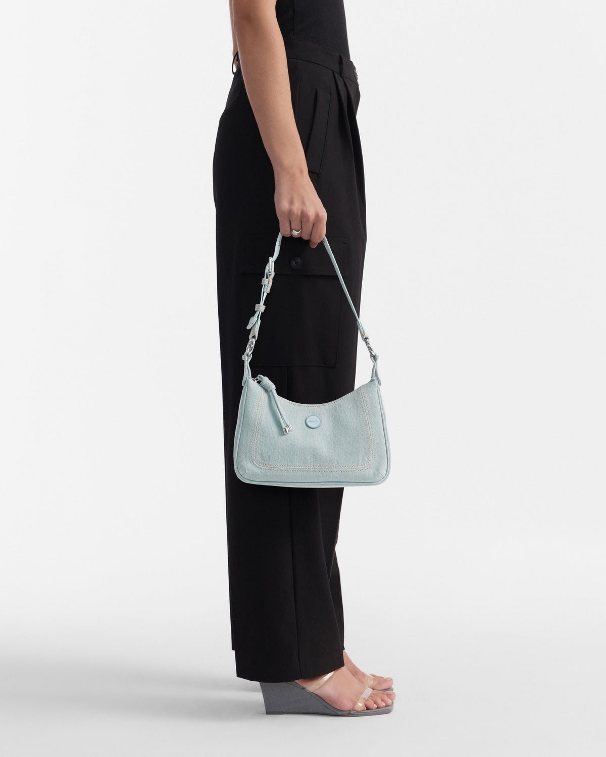 Nextalgia Shoulder Bag - Washed Denim