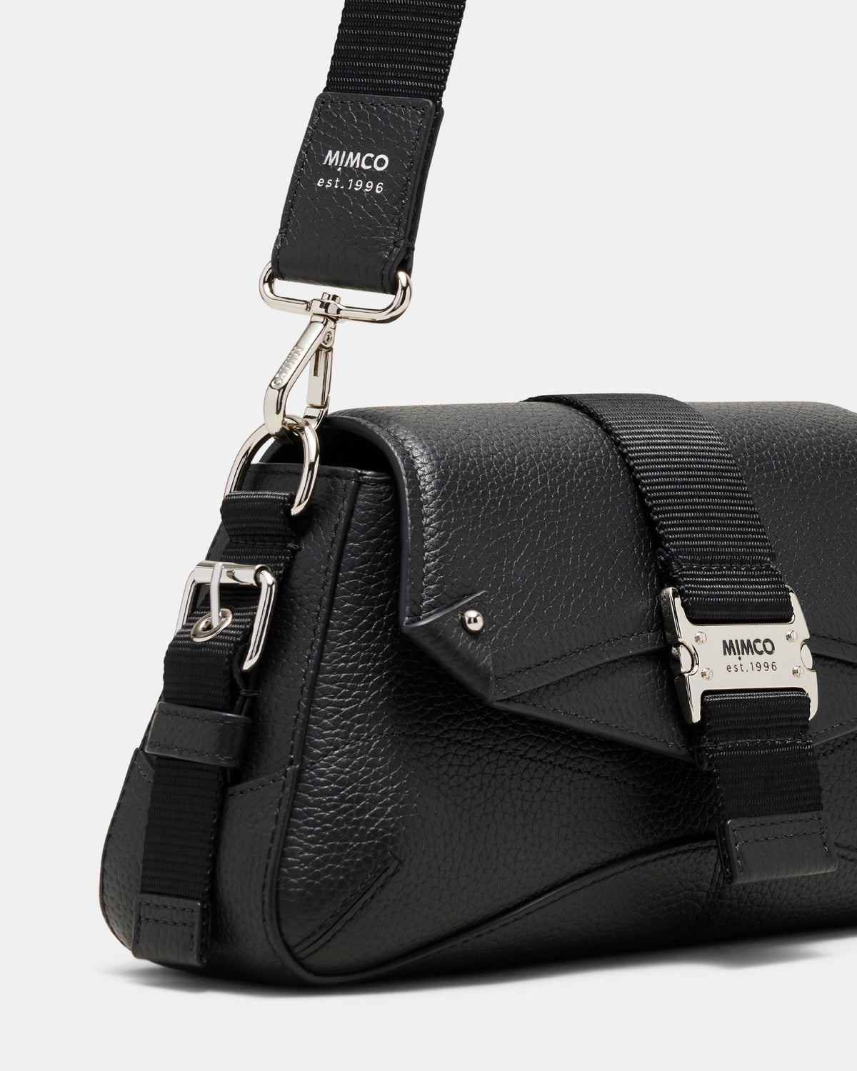 Retrospect Shoulder Crossbody Bag - Black