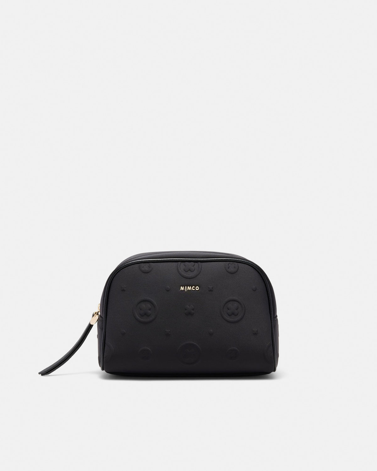 Flashback Neoprene Cosmetic Bag - Black Light Gold