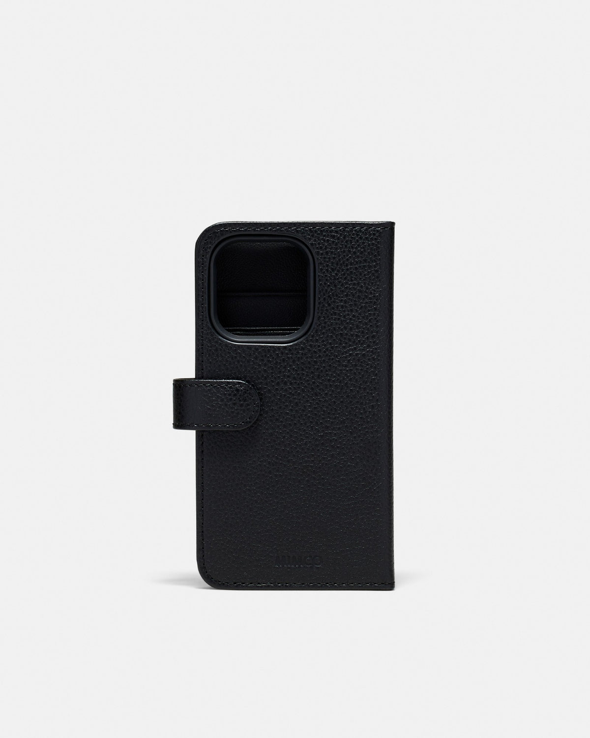 Hendrix Flip Case For Iphone 14 Pro - Black Rose Gold