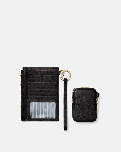 Classico Travel Duo Pouch - Black Light Gold
