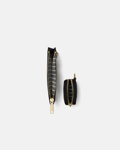 Classico Travel Duo Pouch - Black Light Gold