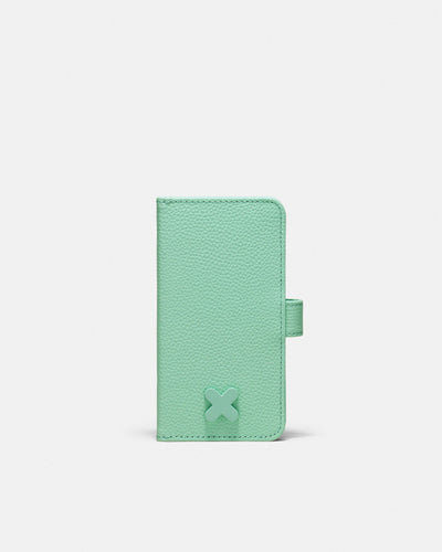Hendrix Flip Case For Iphone Se-8-7-6S-6 - Glass Mint