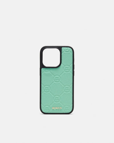 Mim-Gram Phone Case For Iphone 13-13 Pro - Glass Mint