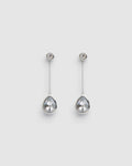 Splash Drop Earrings - Silver