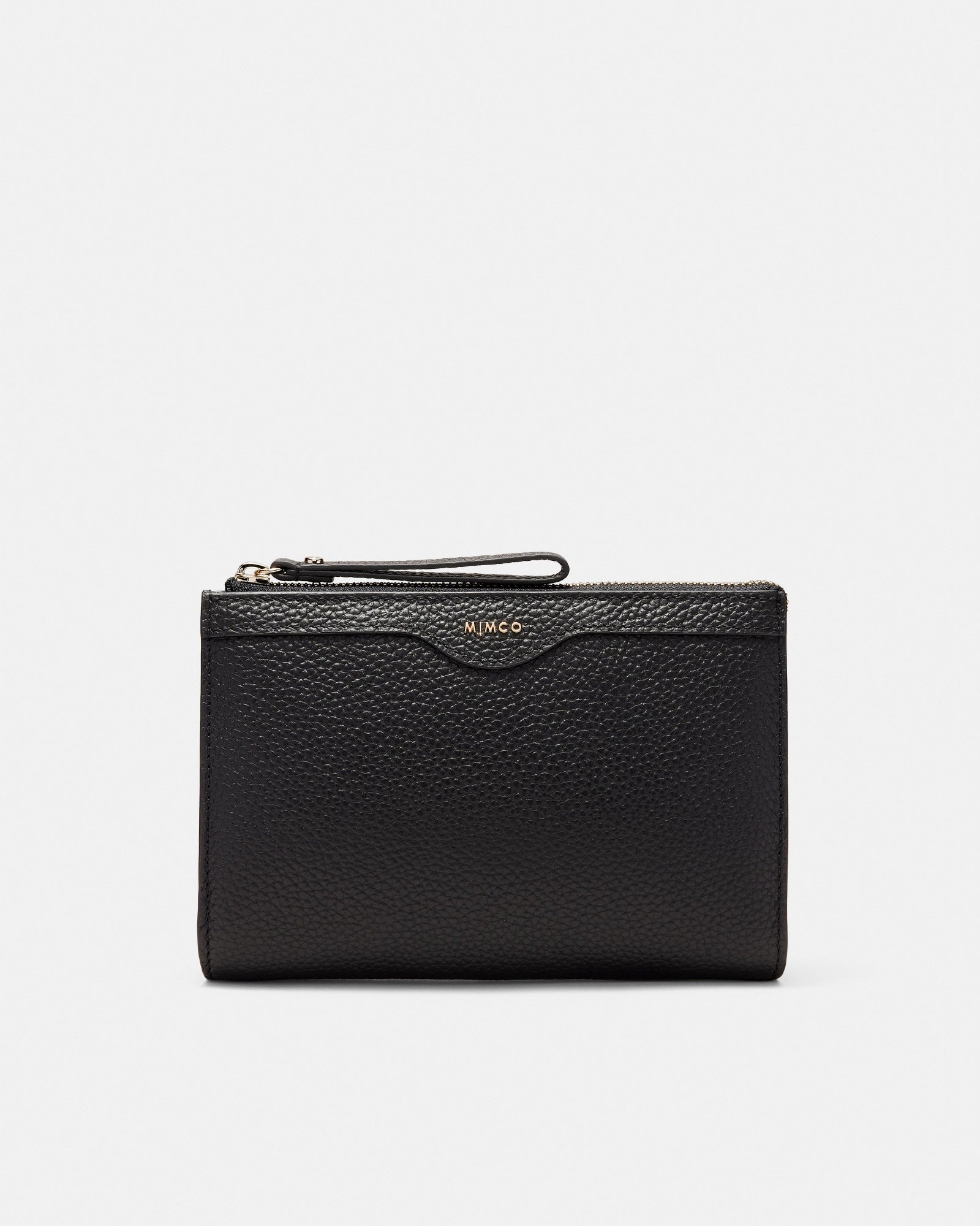 Jett Medium Pouch - Black Light Gold