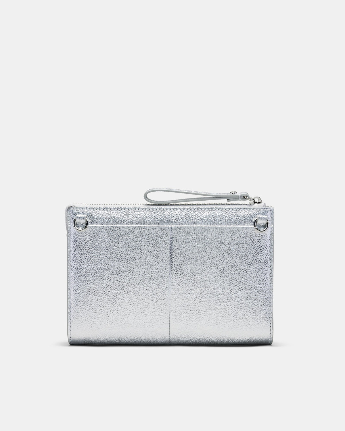 Jett Medium Pouch - Silver