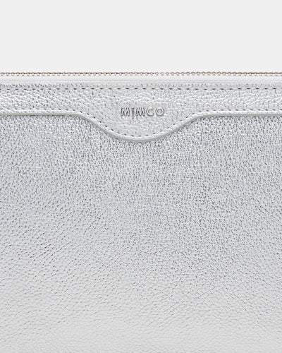 Jett Medium Pouch - Silver
