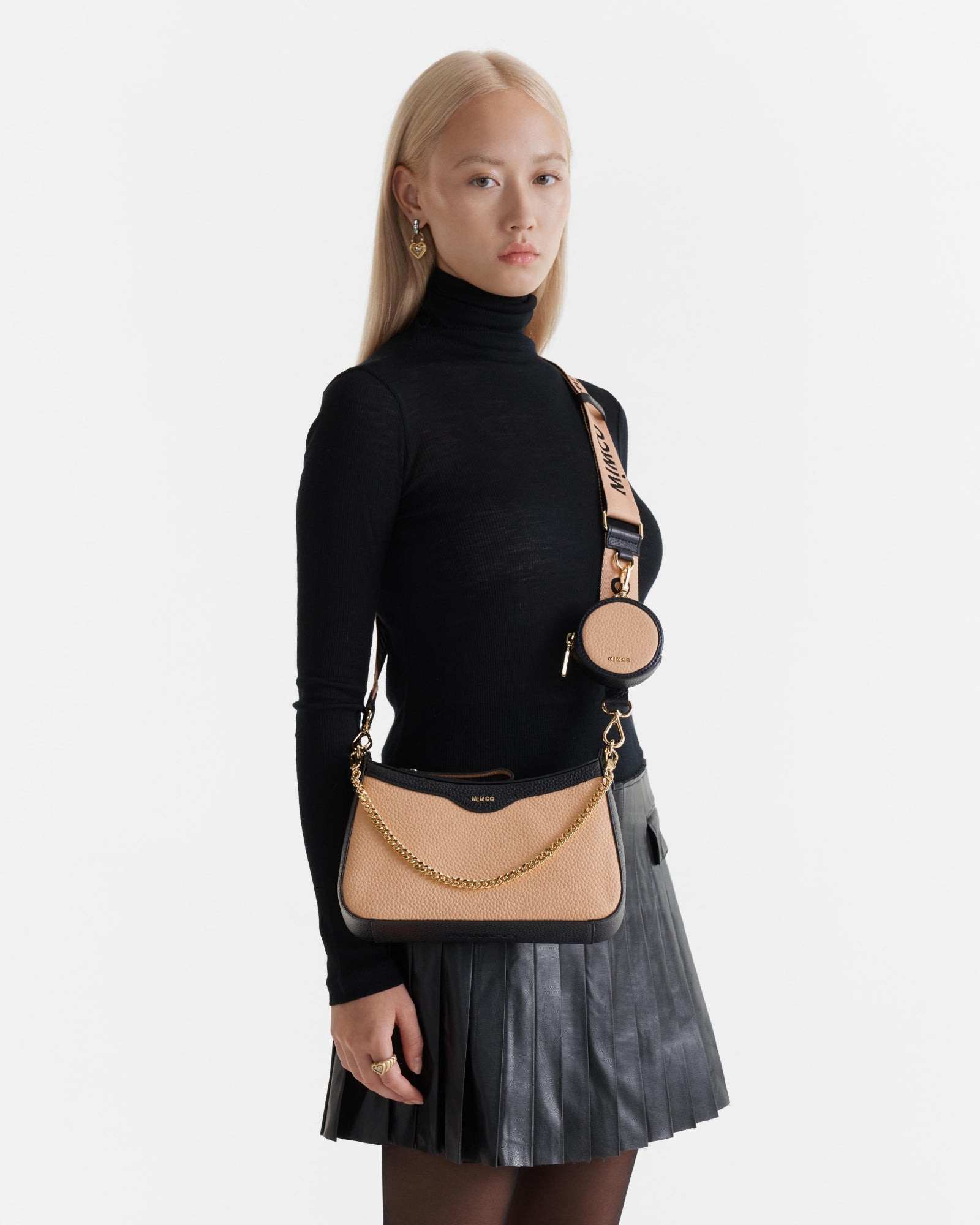 Jett Crossbody Bag - Black Almond