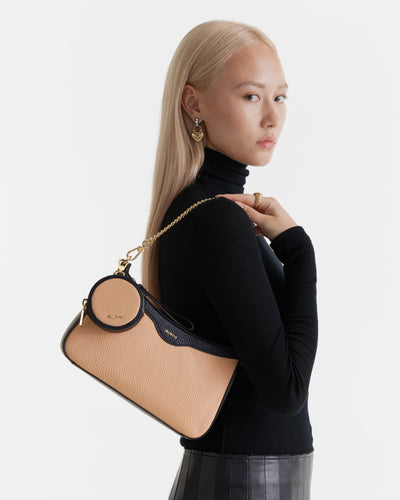 Jett Crossbody Bag - Black Almond