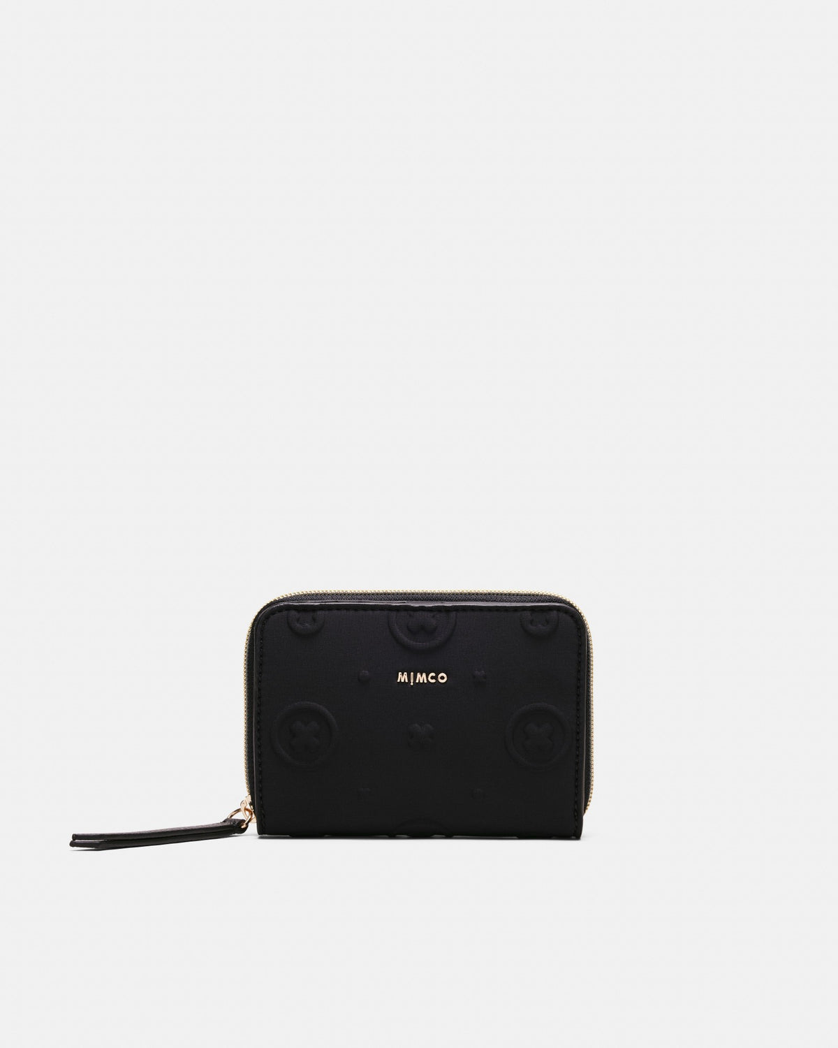 Flashback Neoprene Medium Wallet - Black Light Gold