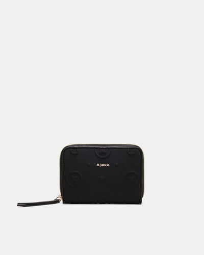 Flashback Neoprene Medium Wallet - Black Light Gold