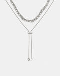 Heartthrob Multi-Wear Necklace - Silver