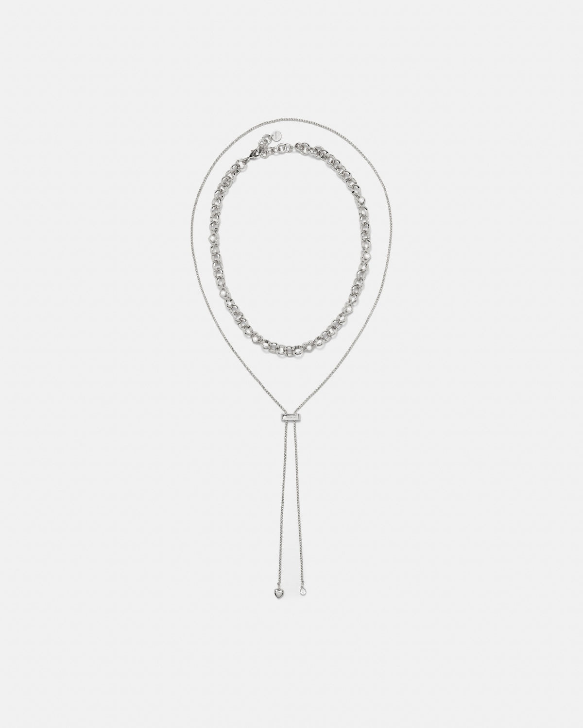 Heartthrob Multi-Wear Necklace - Silver