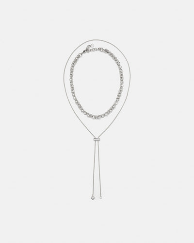 Heartthrob Multi-Wear Necklace - Silver