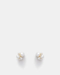 Bundle Stud Earrings - Pearl