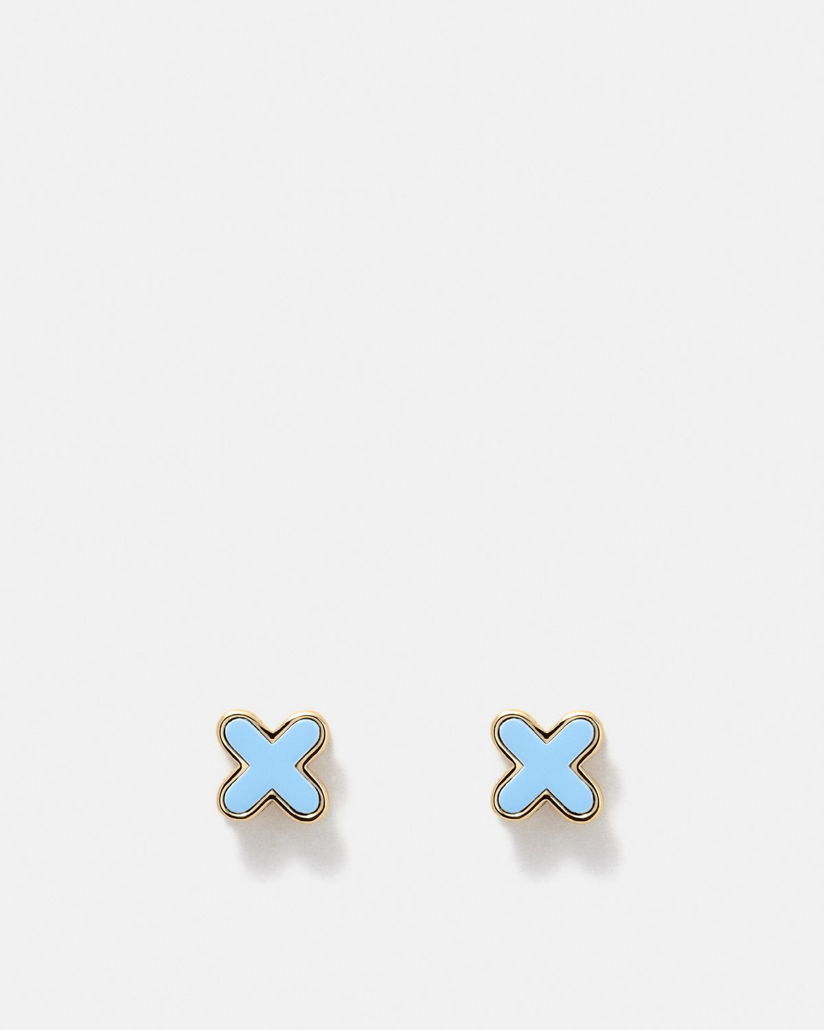 Dreamer Stud Earrings - Chalk Blue