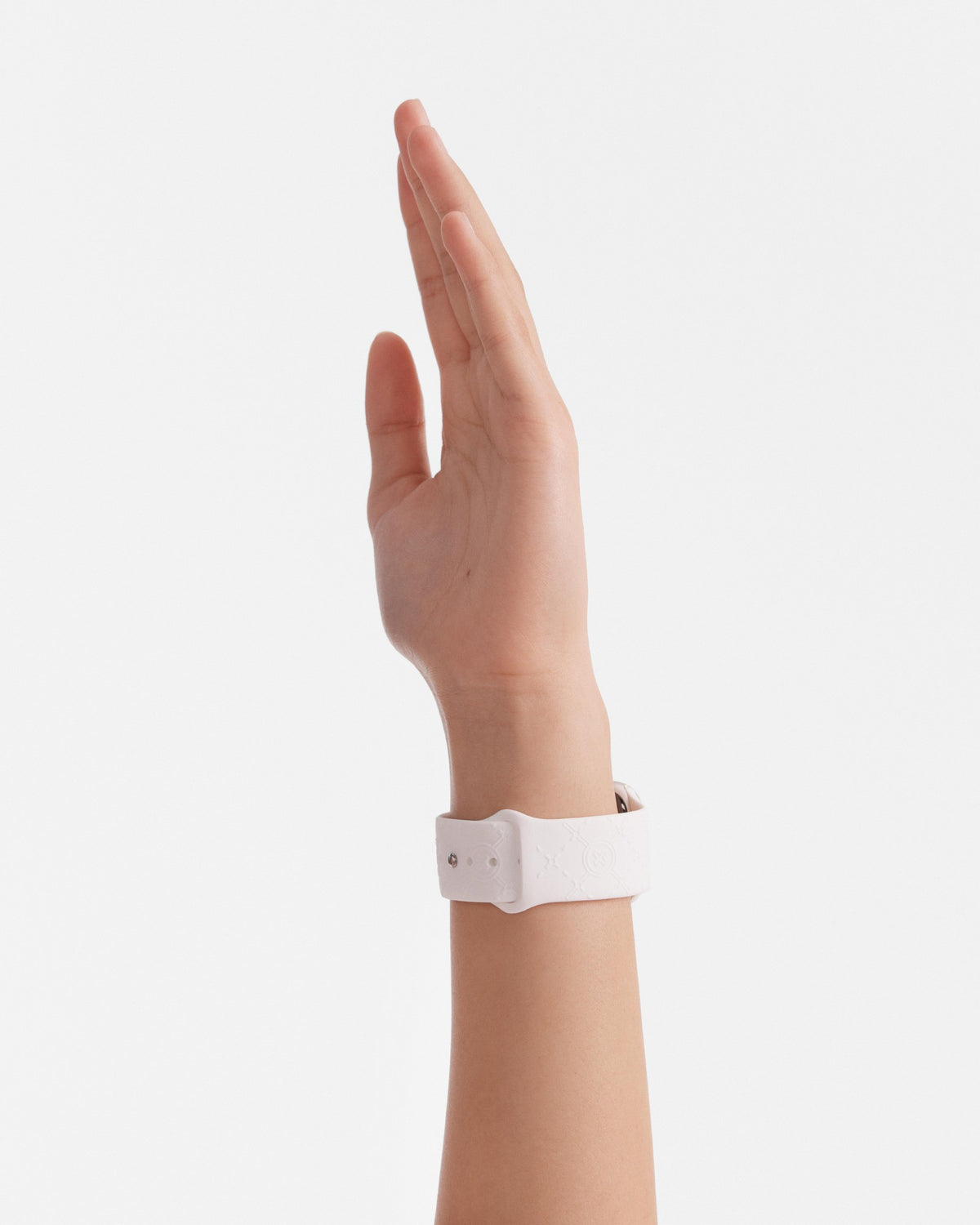 44mm Mim-Gram Silicone Watch Band - White