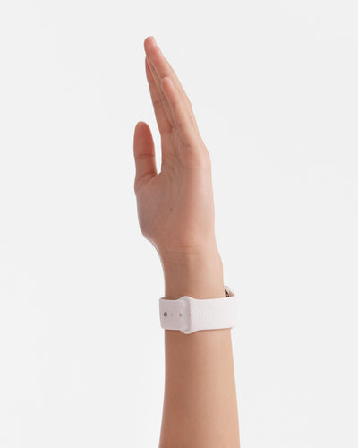 44mm Mim-Gram Silicone Watch Band - White