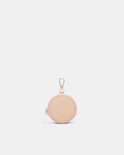Jett Coin Purse - Almond Light Gold