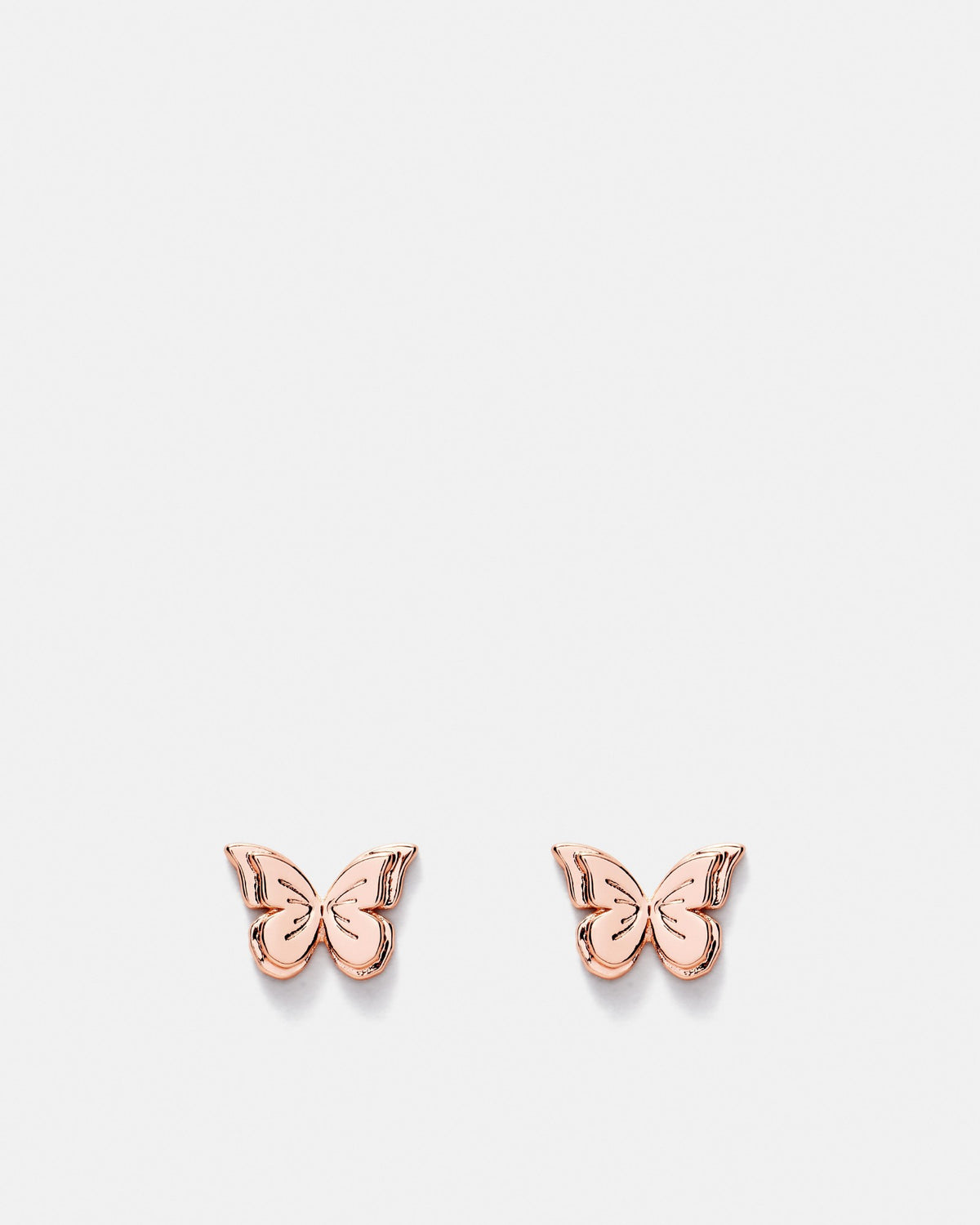 Bliss Stud Earrings - Rose Gold