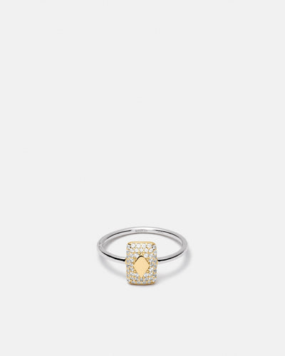 Ace Ring - Gold Silver