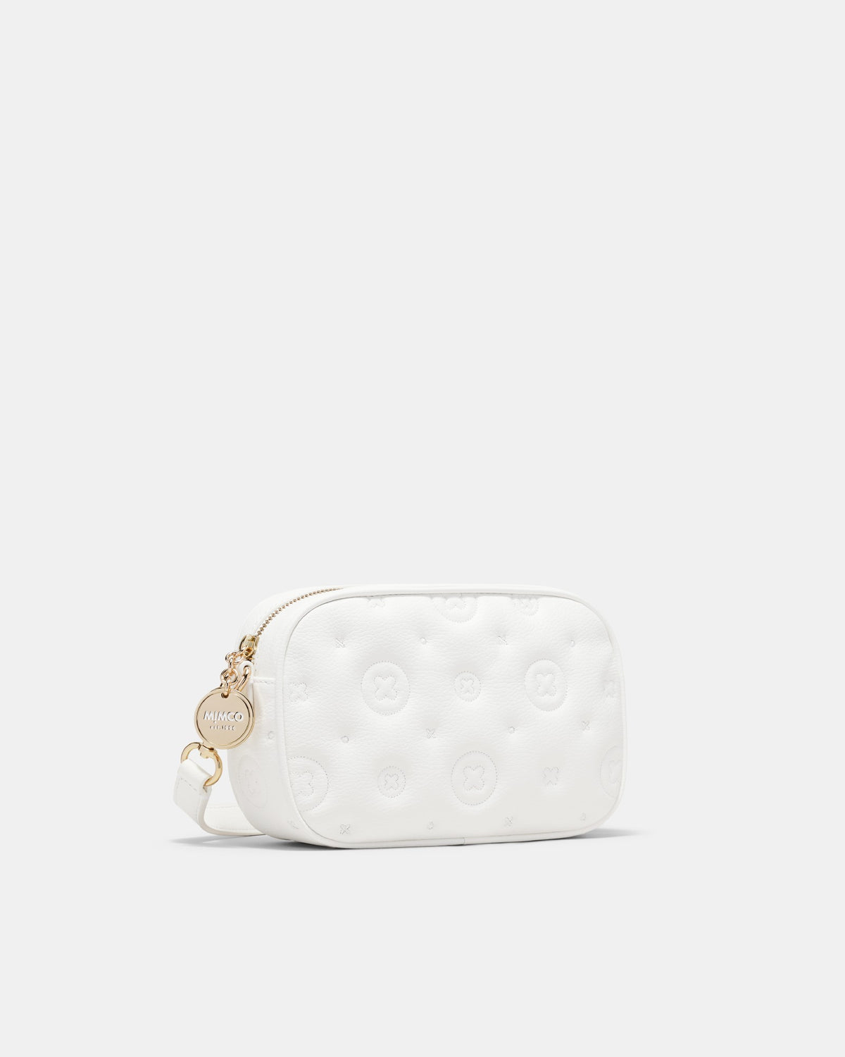 Flashback Leather Crossbody Bag - White