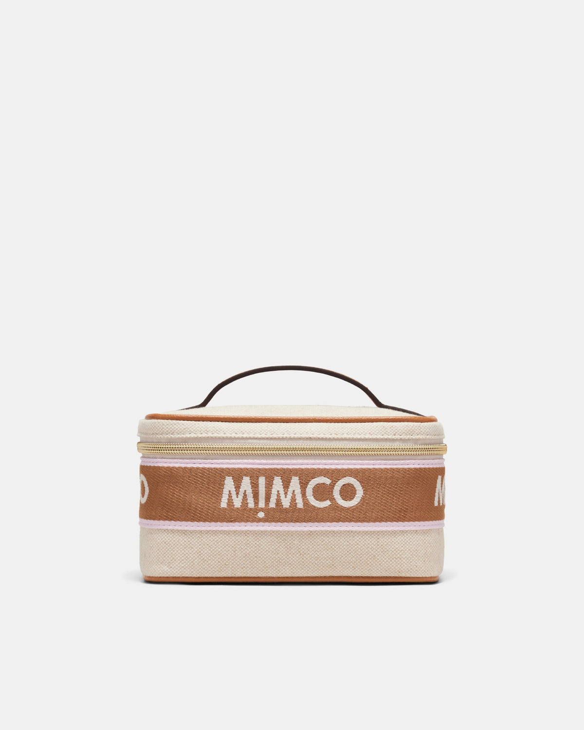 Stevie Cosmetic Bag - Natural Caramel