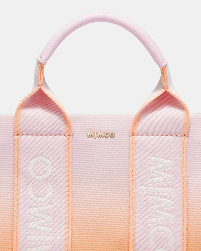 Stevie Micro Tote Crossbody Bag - Sunset Ombre