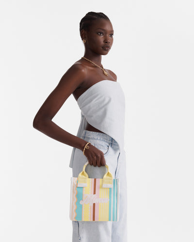 Stevie Mini Tote Bag - Miami Print