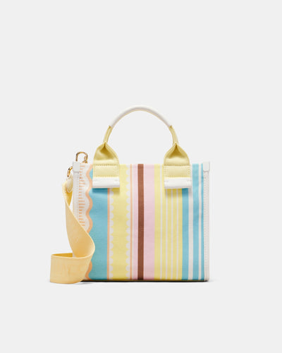 Stevie Mini Tote Bag - Miami Print