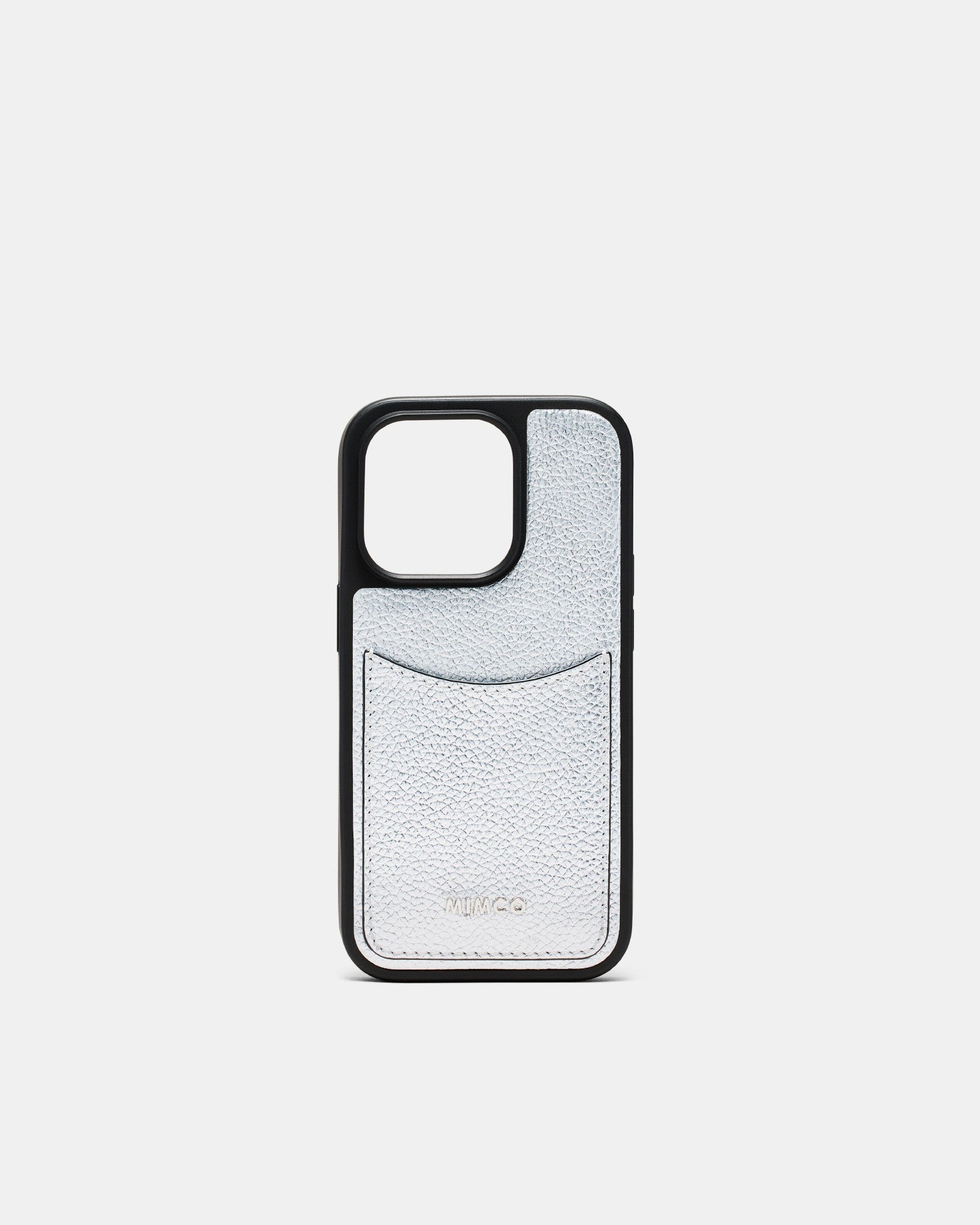 Joy Card Phone Case For iPhone 14 Pro - Silver