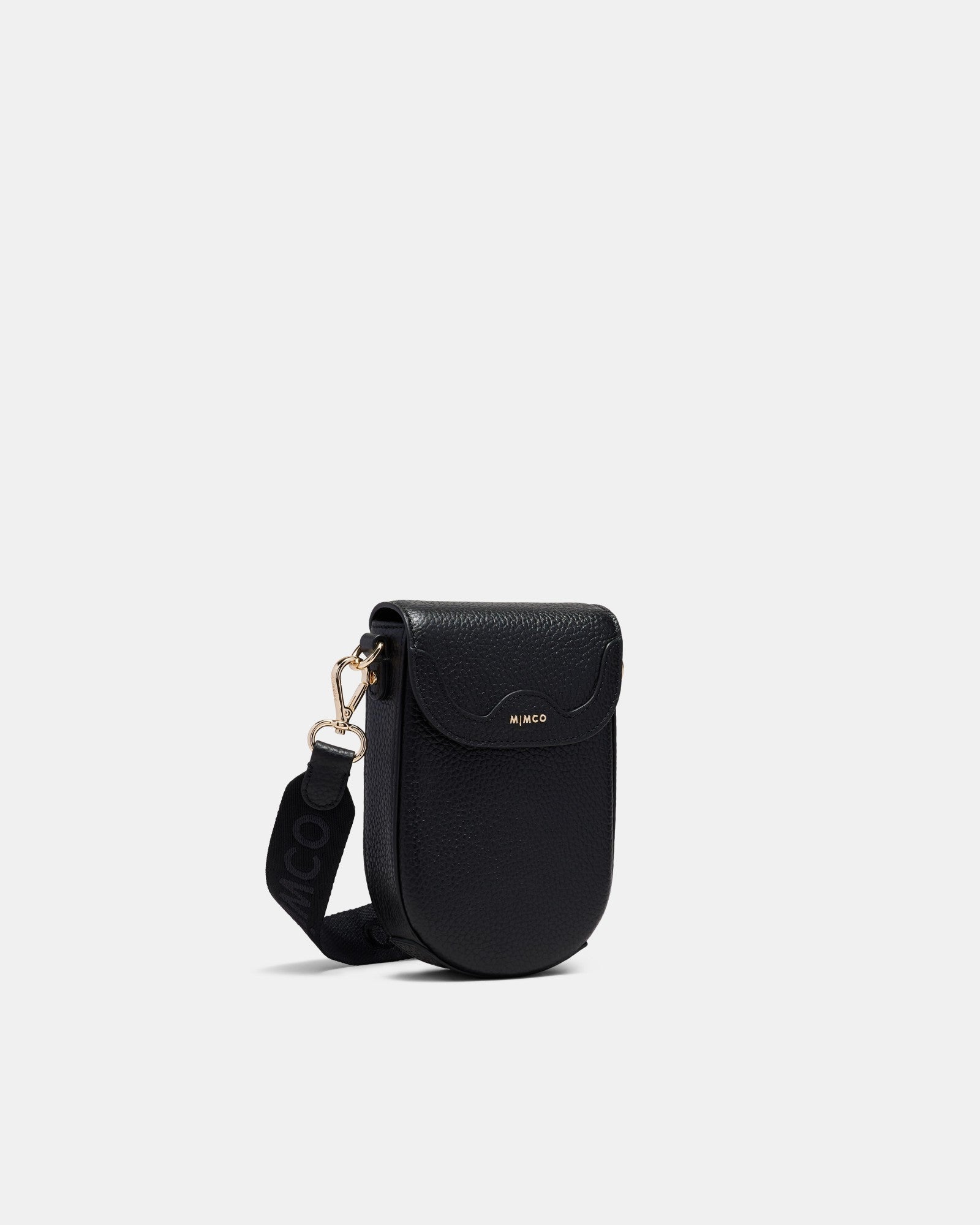 Jett Phone Crossbody Bag - Black Light Gold