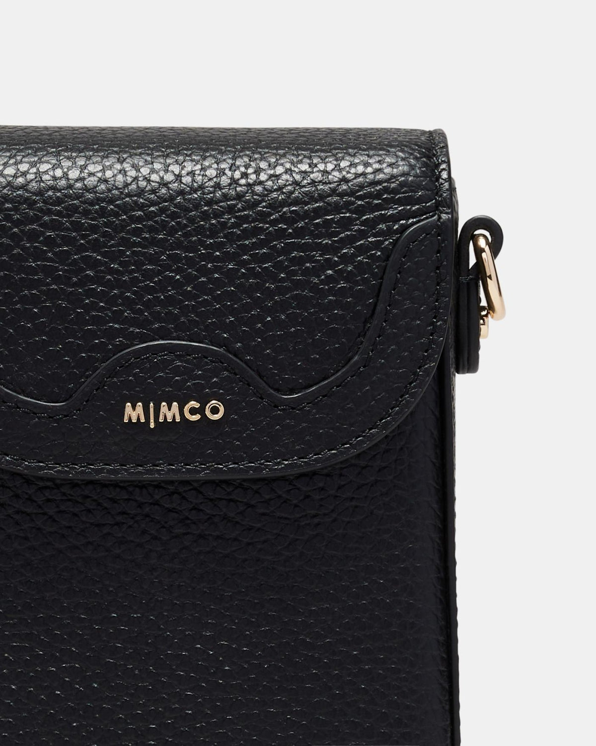 Jett Phone Crossbody Bag - Black Light Gold