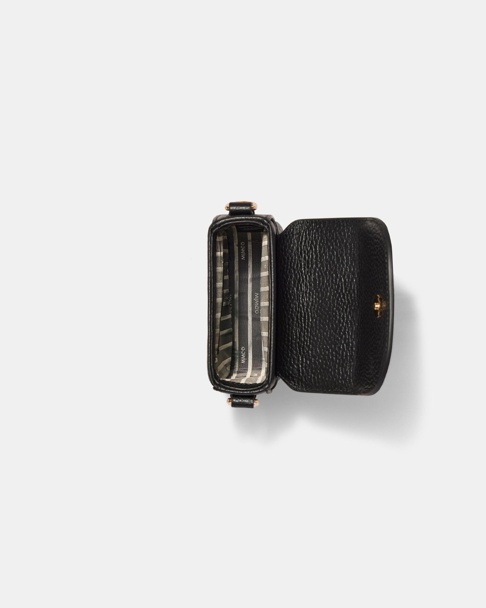 Jett Phone Crossbody Bag - Black Light Gold
