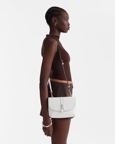 Deco Crossbody Bag - White