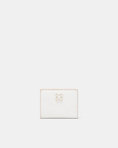 Hendrix Card Wallet - White