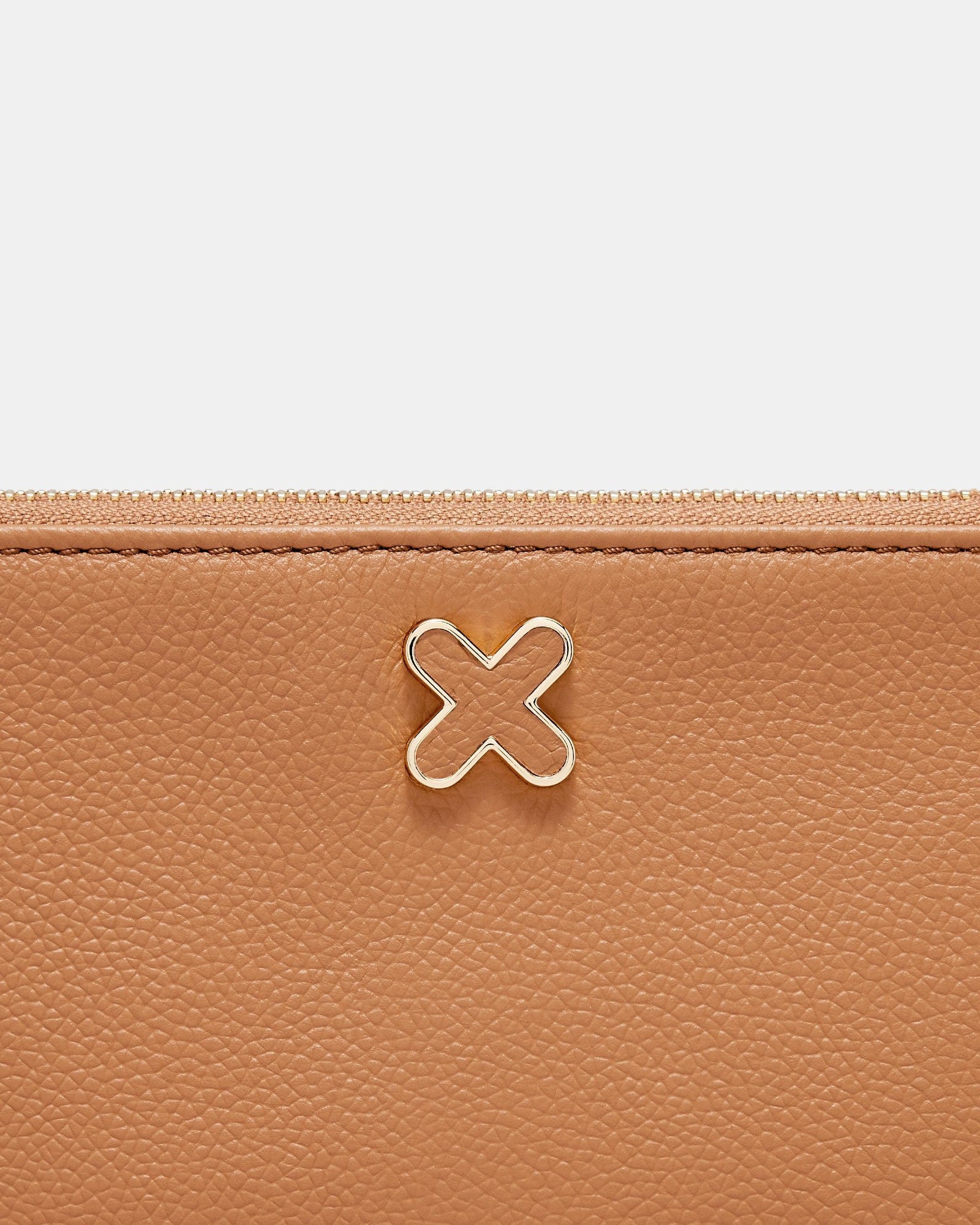 Hendrix Pouch Crossbody Bag - Caramel