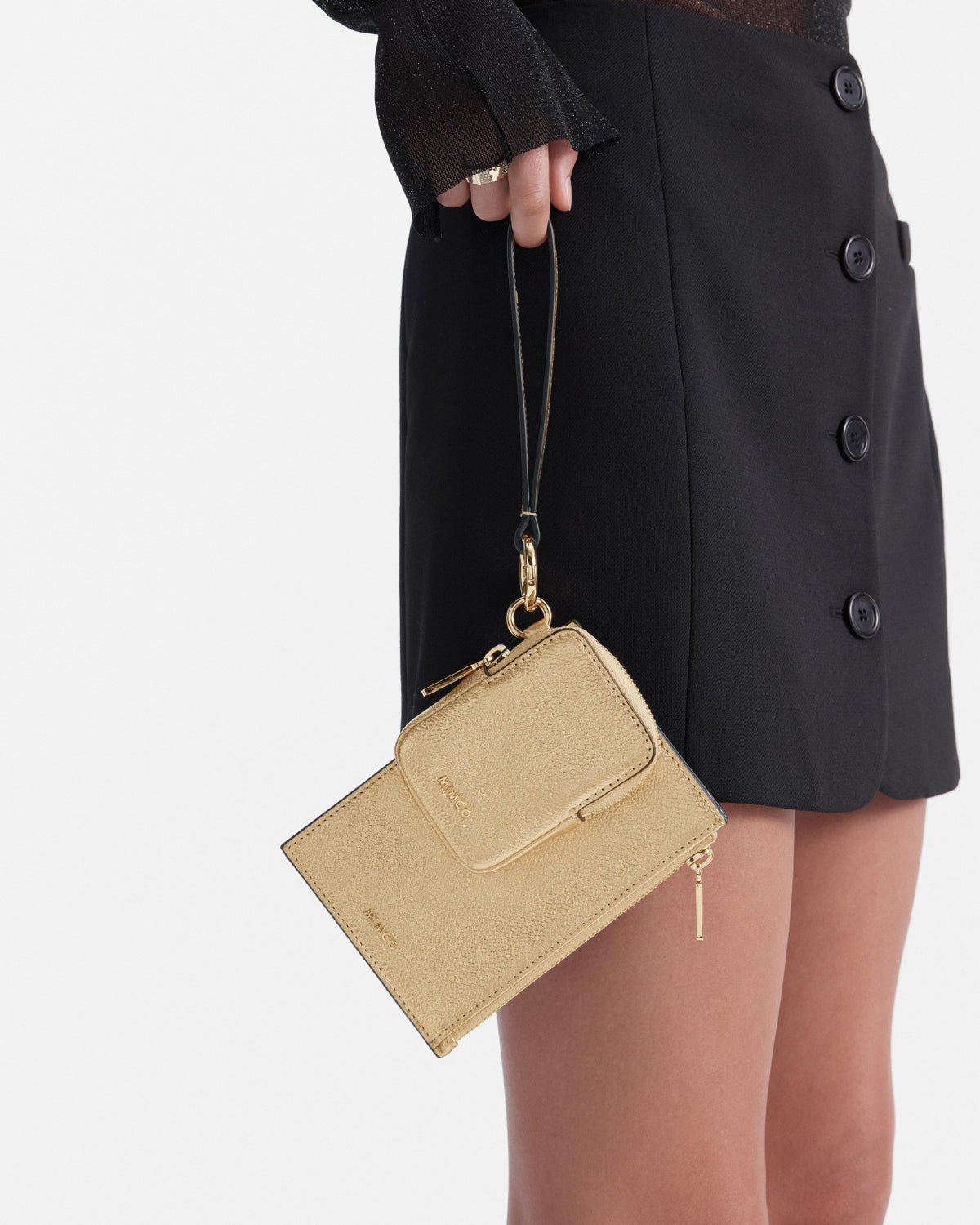Classico Travel Duo Pouch - Light Gold