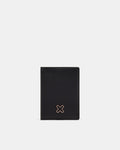 Hendrix Passport Holder - Black Rose Gold