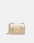 Sin Shoulder Crossbody Bag - Light Gold
