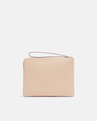Hendrix Medium Pouch - Almond