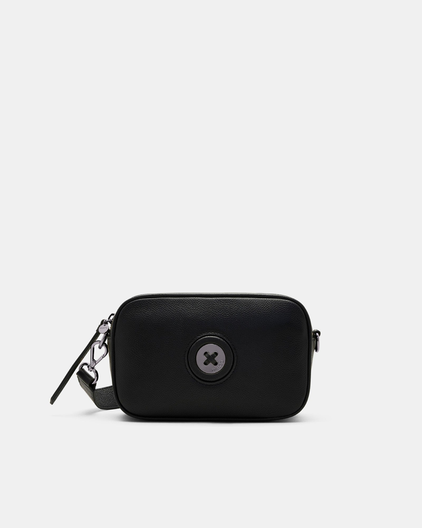 Mim-Mazing Crossbody Bag - Black Gunmetal