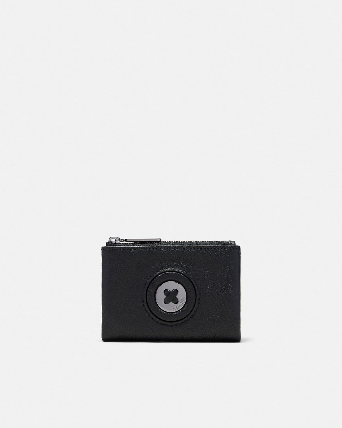 Mim-Mazing Medium Wallet - Black Gunmetal