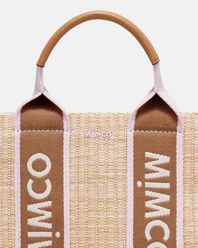 Stevie Micro Tote Crossbody Bag - Natural Caramel