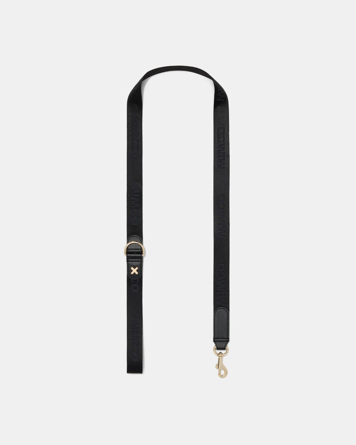 Pooch Lead - Black Light Gold