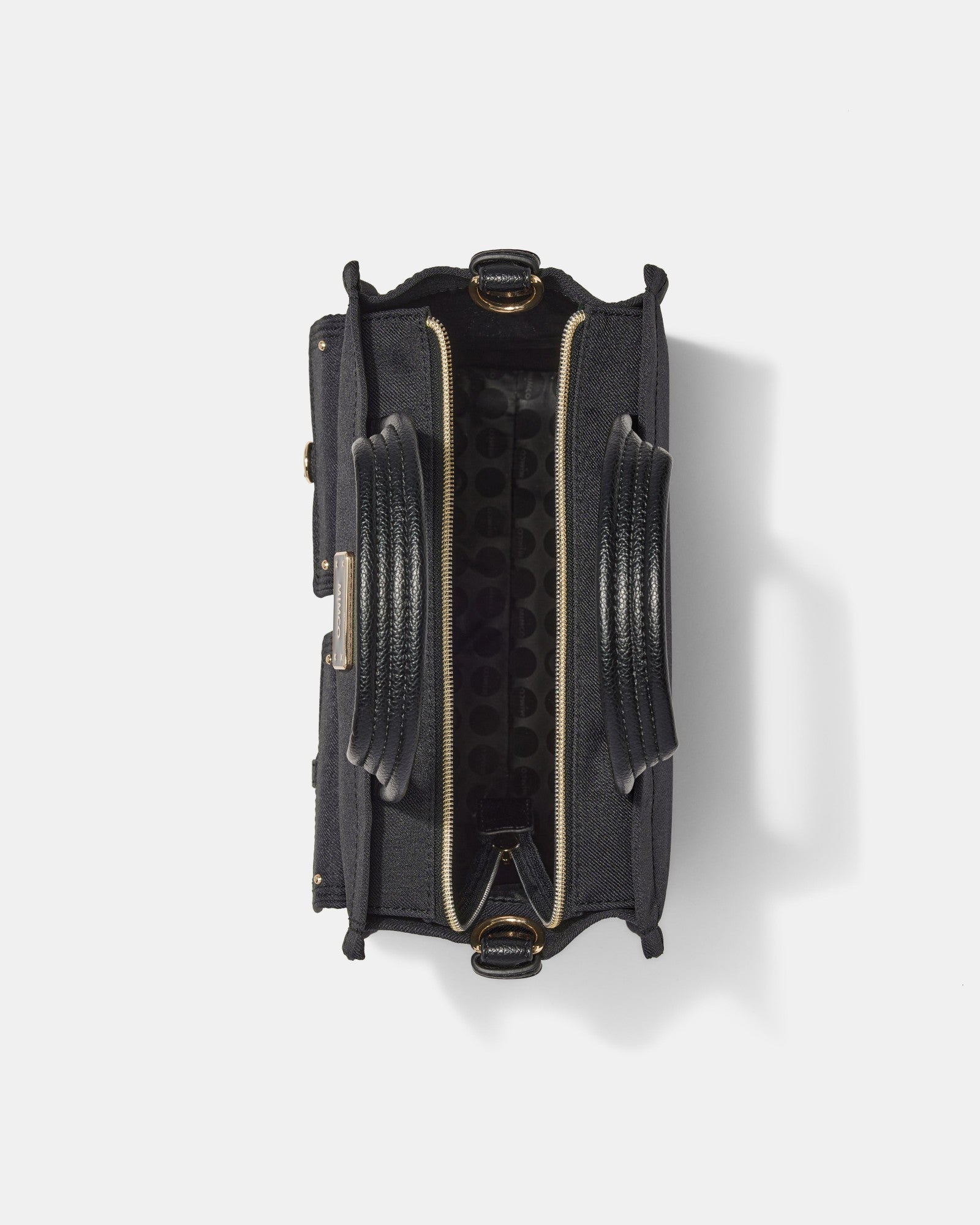 Utility Tote Bag - Black Light Gold