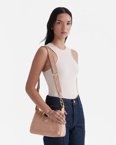 Mim 96 Webbing Bag Strap - Almond