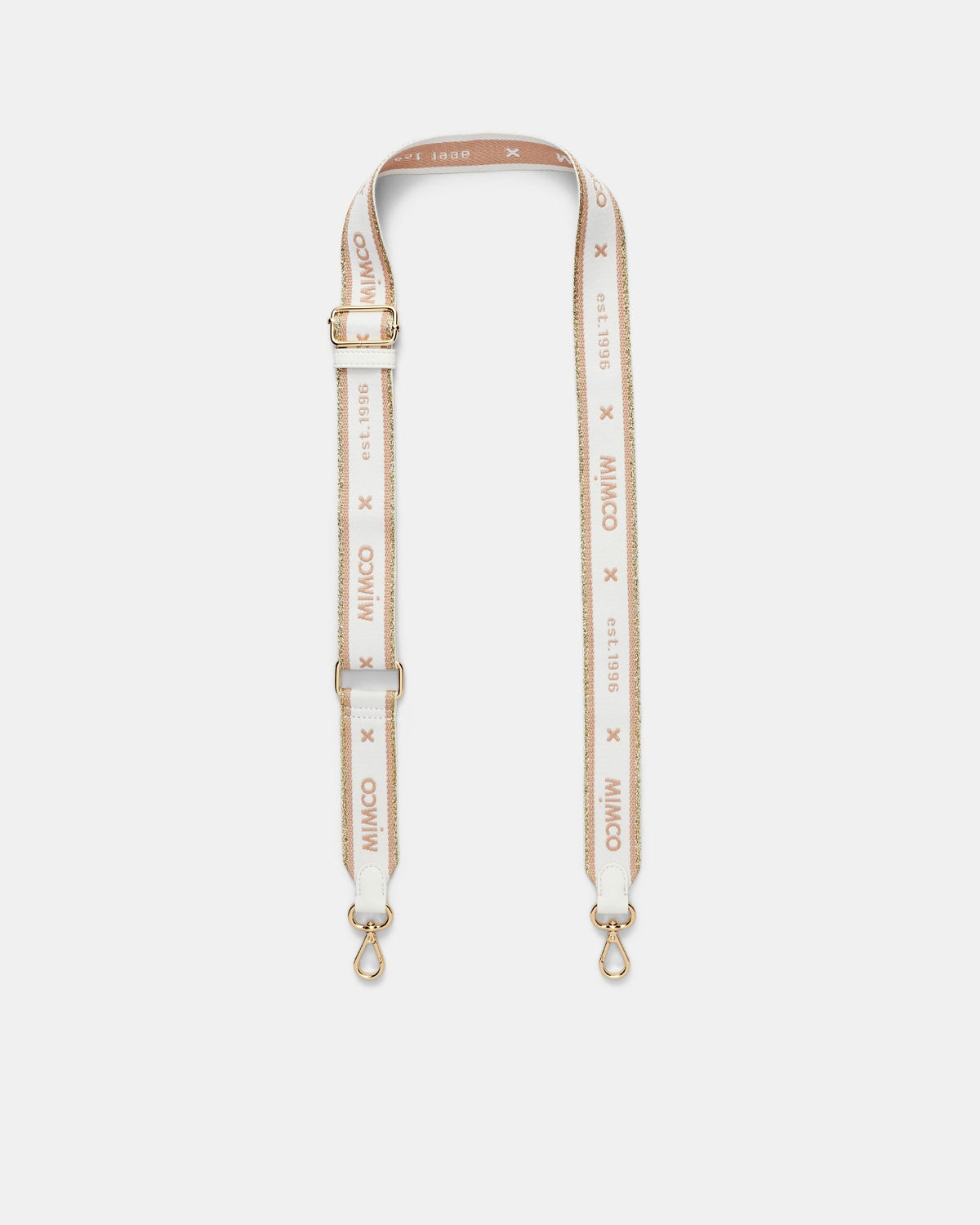 Mim 96 Webbing Bag Strap - White